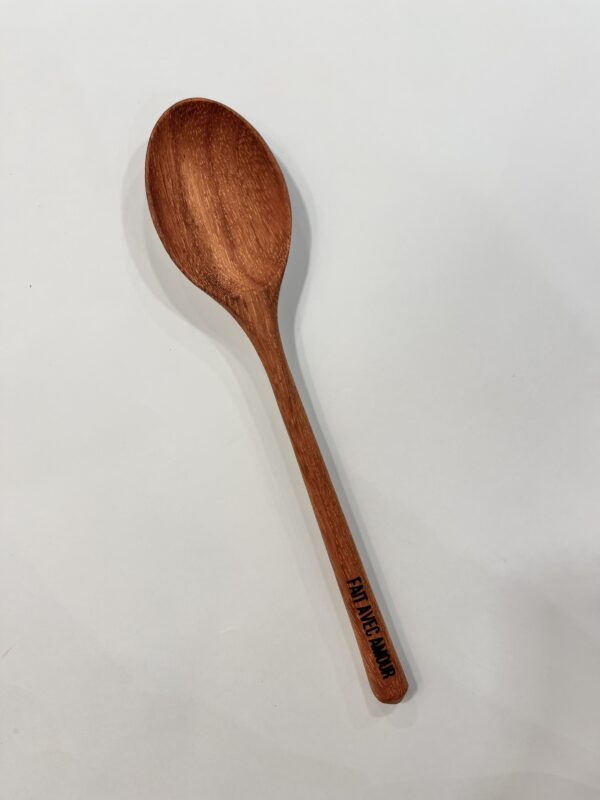 Cuillère bois gravée