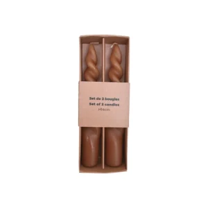Bougies torsadées