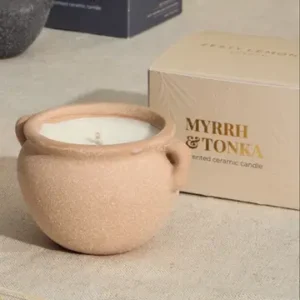 Bougie Terracotta / Myrrhe & Tonka