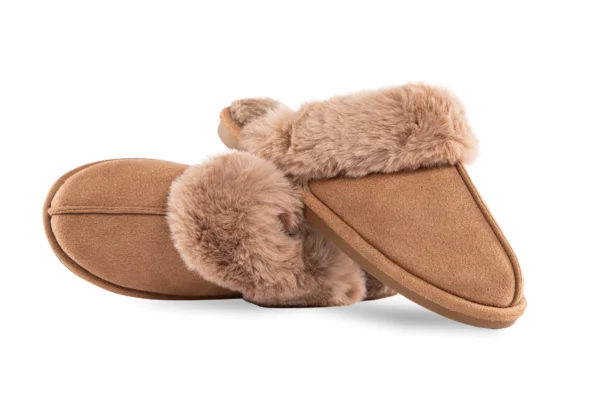 Chaussons Teddy/ Camel