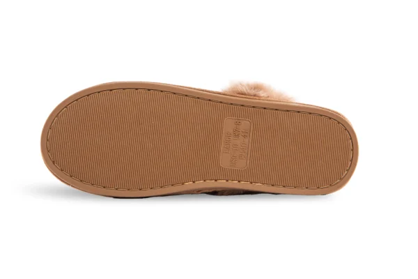 Chaussons Teddy/ Camel – Image 3