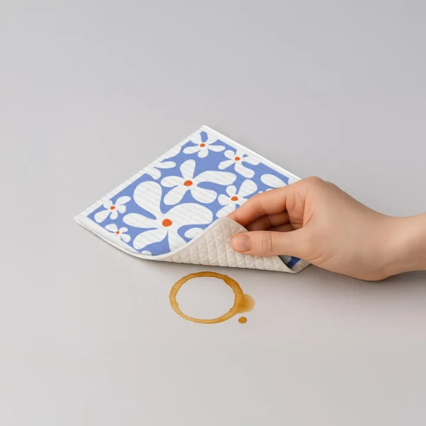 Chiffon éponge/ Fleurs – Image 2