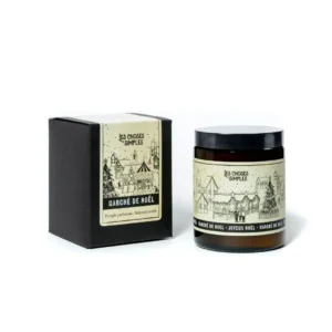 Bougie parfumée / Marché de Noël