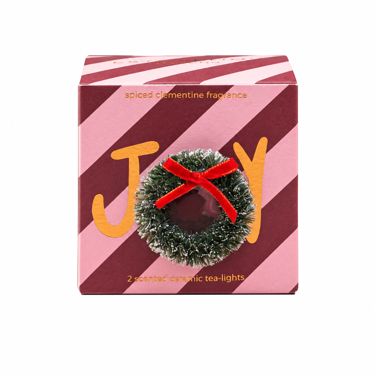 Coffret 2 bougies/ Clémentine épicée