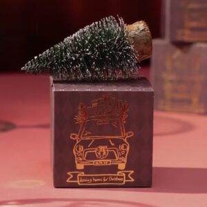 Coffret 2 bougies/ Epicéa