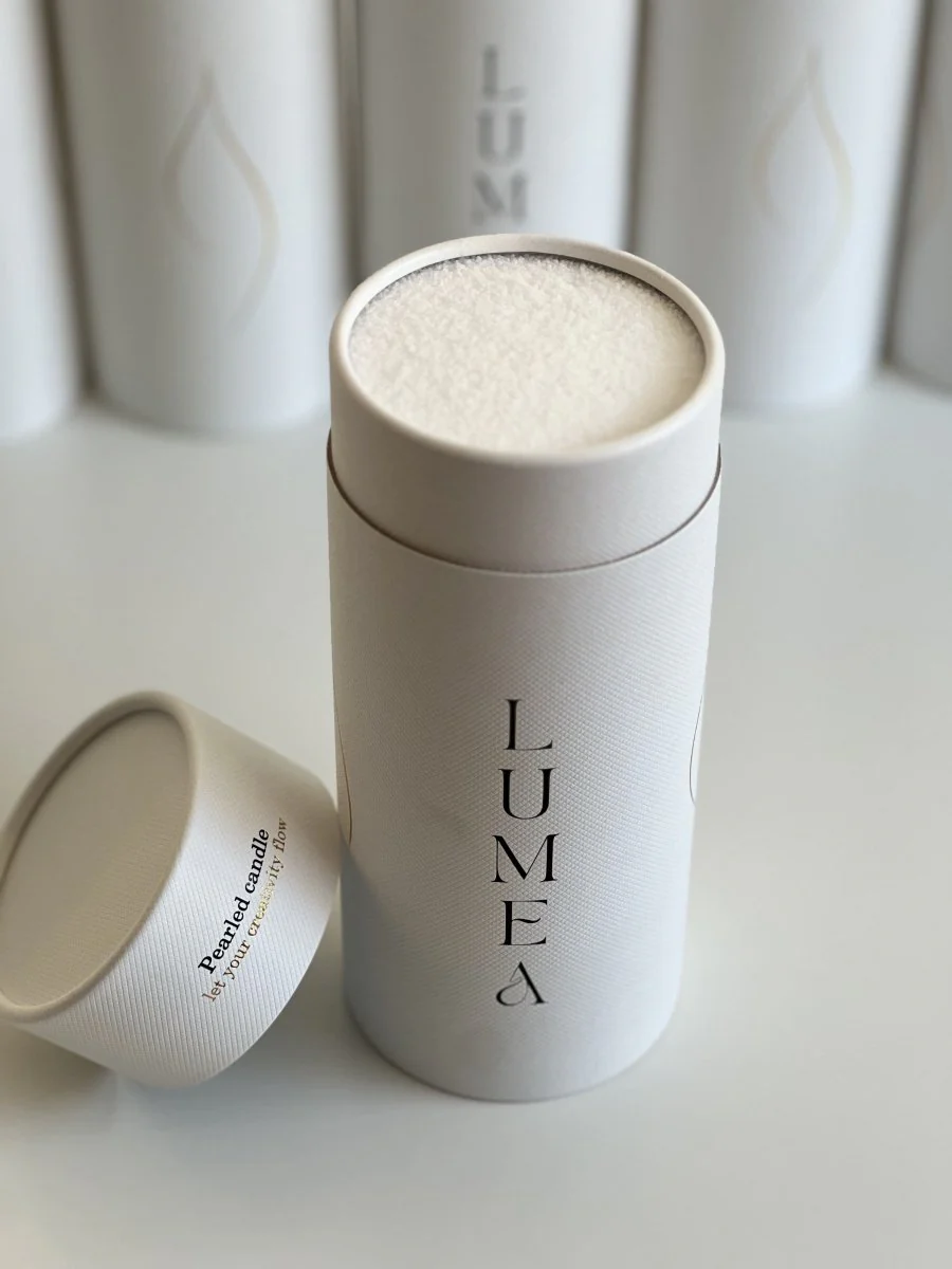 Bougie perlée/ 500gr