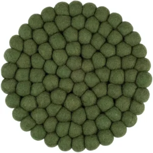 Dessous de plat Laine/ Kaki