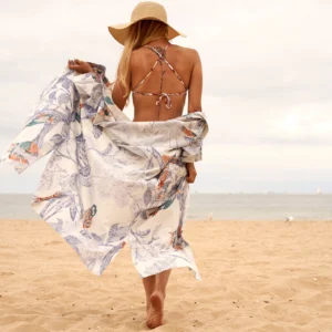 Kimono plage/ Hibou