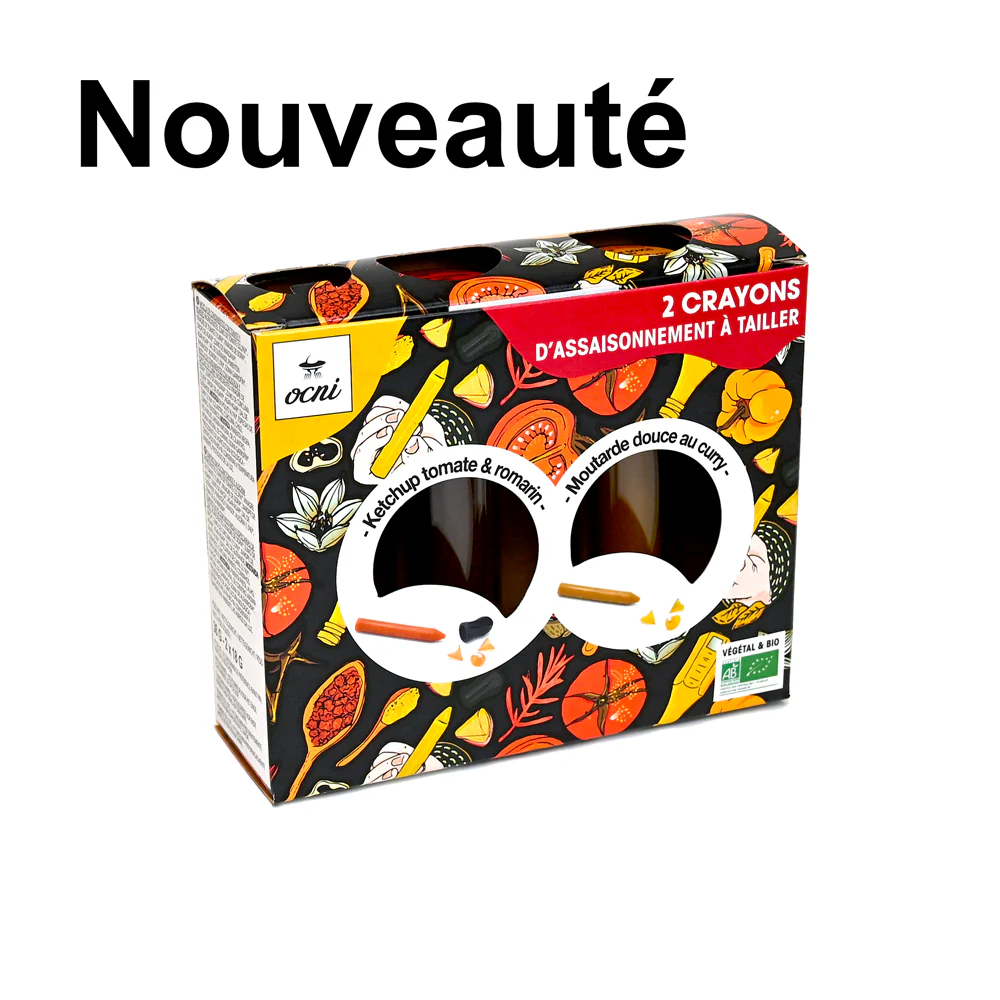 Coffret crayons d'assaisonnement