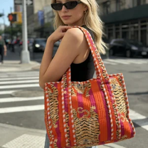 Caba matelassé/ Tiger Orange