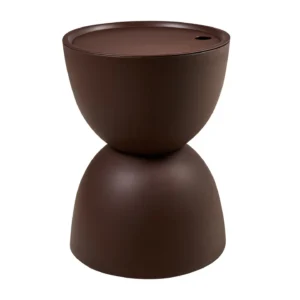 Table d'appoint Zena/ Marron