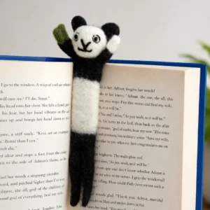 Marque page feutrine/ Panda