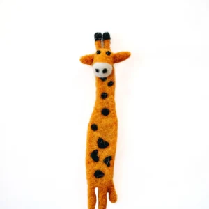 Marque page feutrine/ Girafe