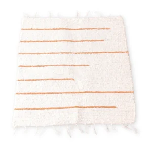 Tapis coton Orange