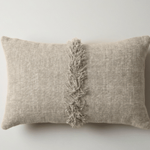 Coussin Froufrou/ Naturel