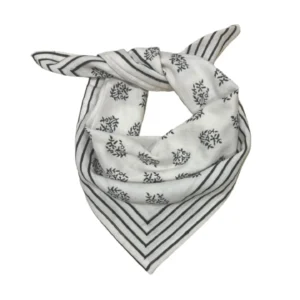 Foulard coton/ White
