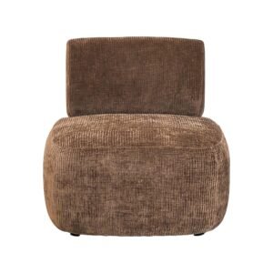 Fauteuil Sofia/ Marron