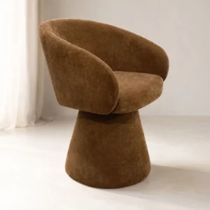 Fauteuil de table Alba/ Camel