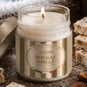 Bougies parfumées Maya/ Nougat grillé
