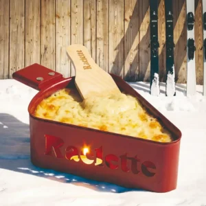 Raclette à la bougie/ Rouge