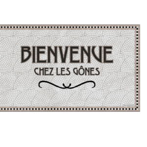 Tapis vinyle/ Les Gônes